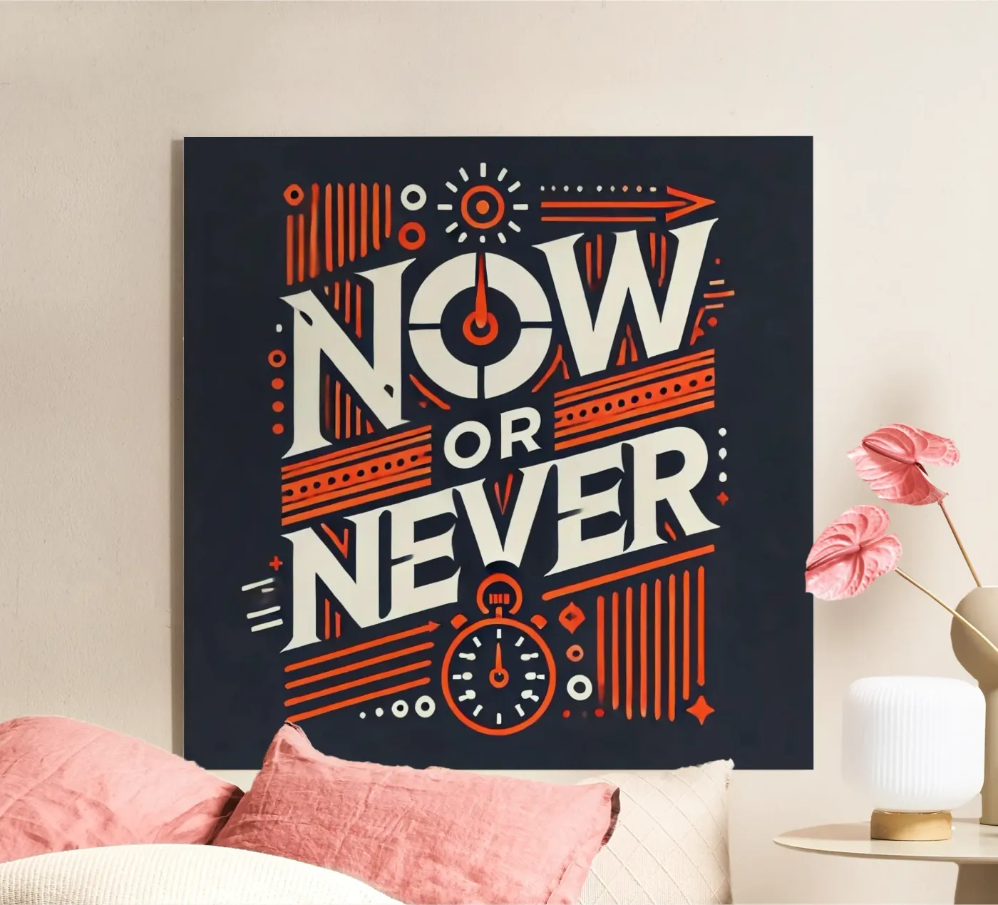 Just do it acryl van Motivate-Today