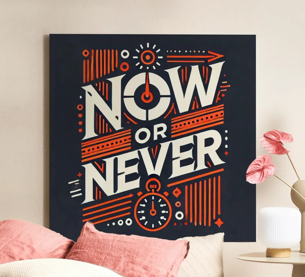 Just do it Leinwand von Motivate-Today