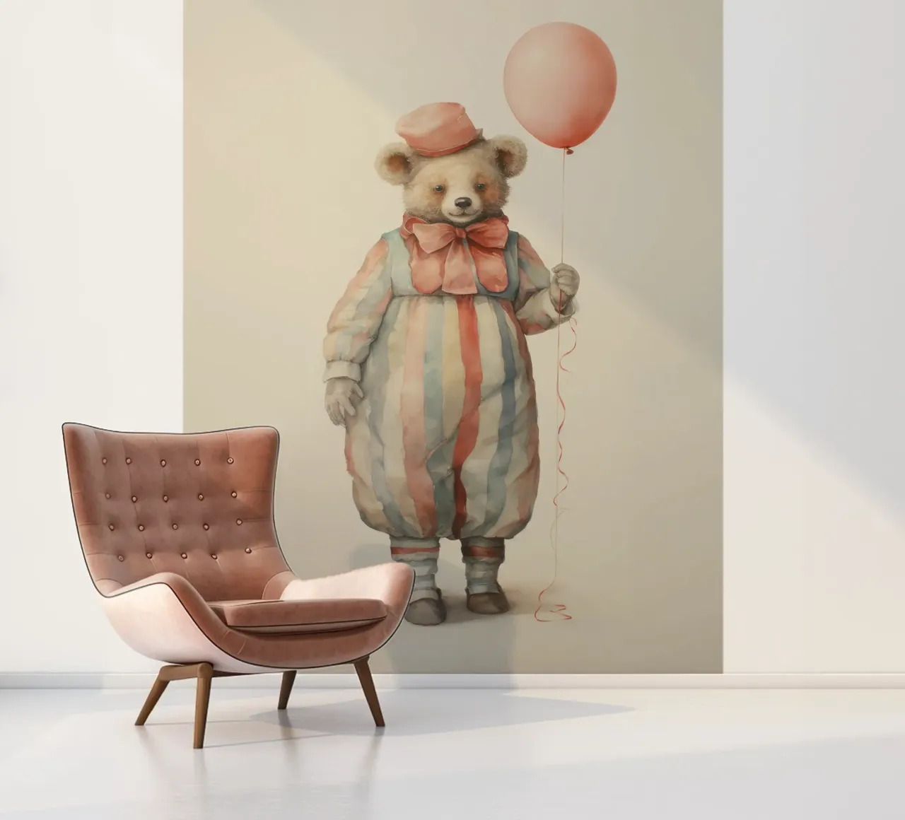 Whimsical Bear photo wallpaper by IamHomeStudio