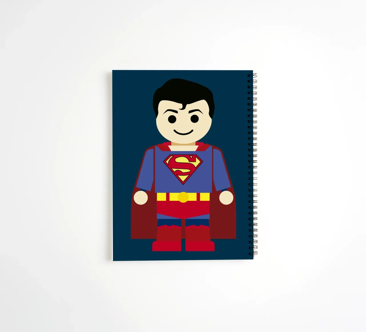 Superman Toy spiral notebook by Rafa Gomes