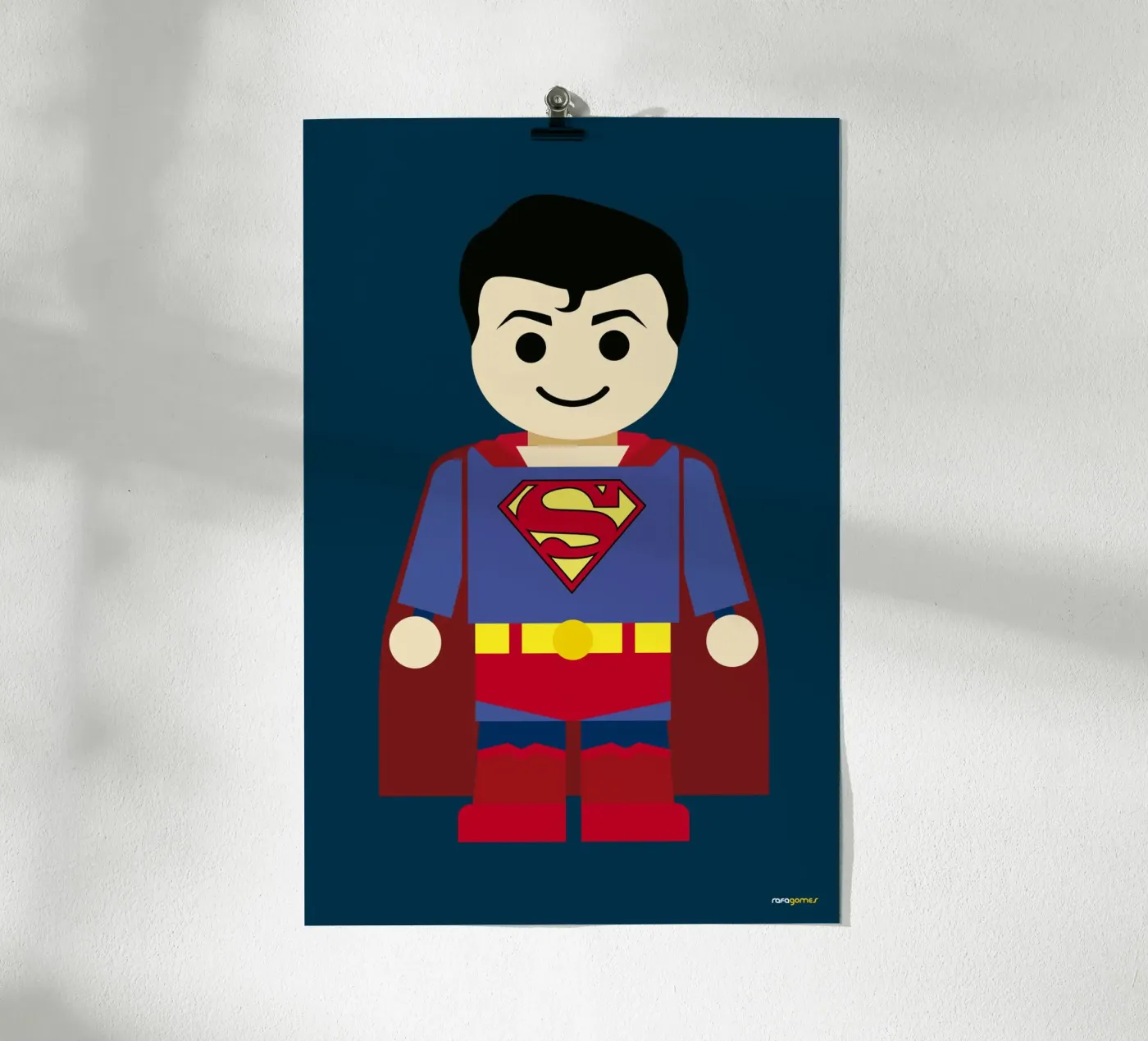 Superman Toy poster da Rafa Gomes