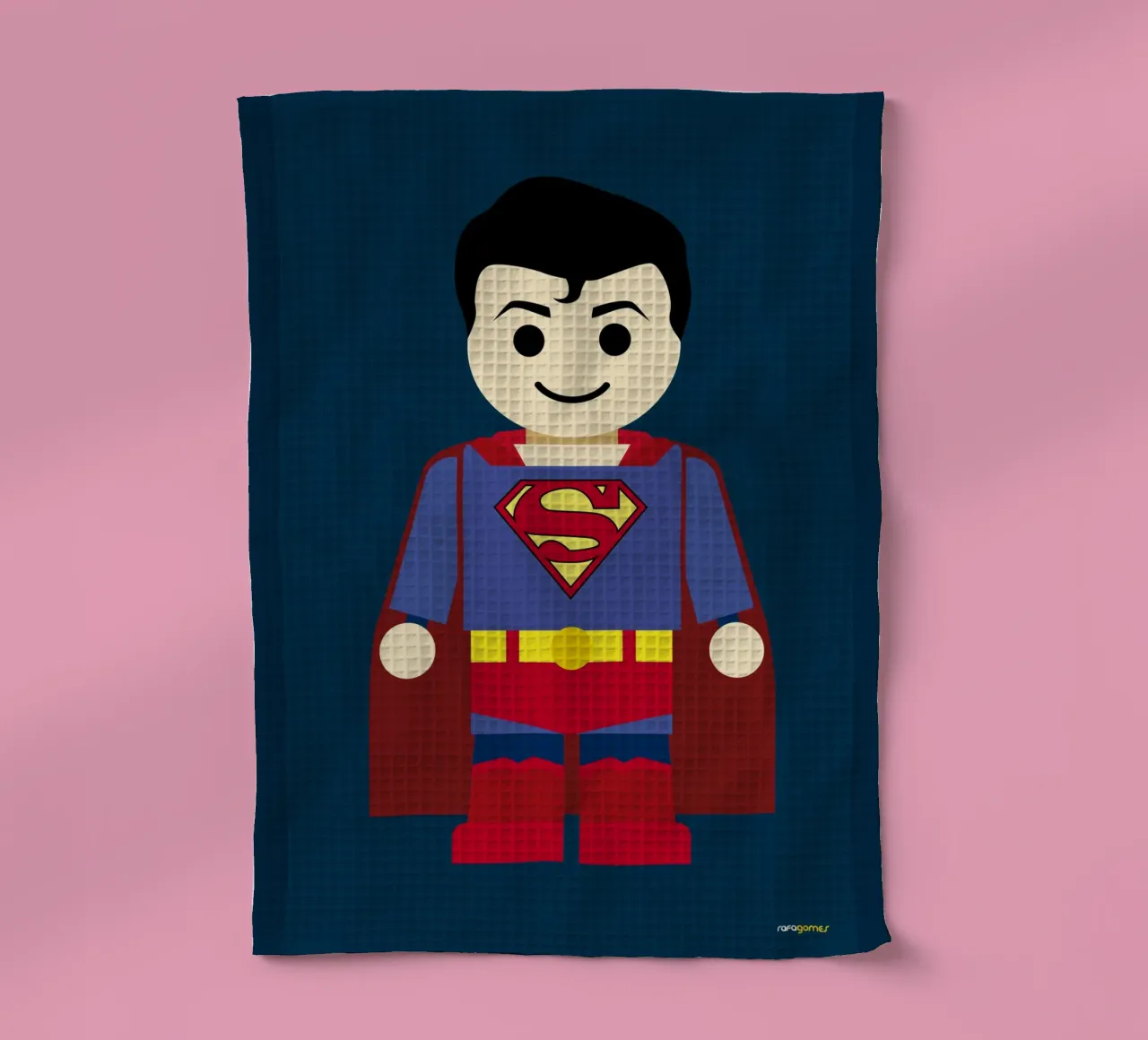 Superman Toy canovaccio da cucina da Rafa Gomes