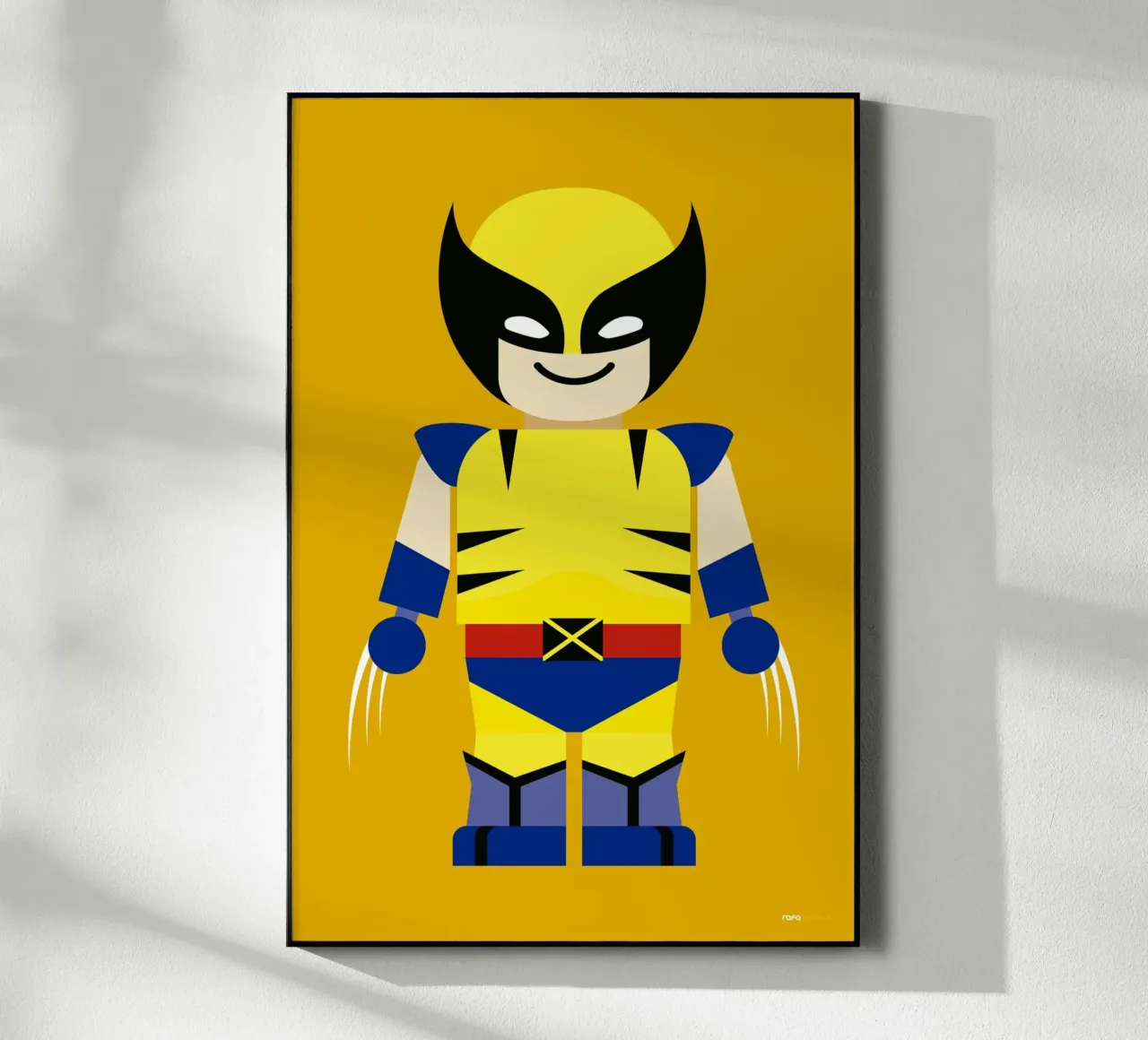 Wolverine Toy plexiglass da Rafa Gomes