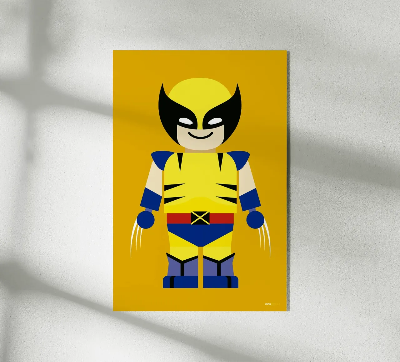 Wolverine Toy plexiglass da Rafa Gomes