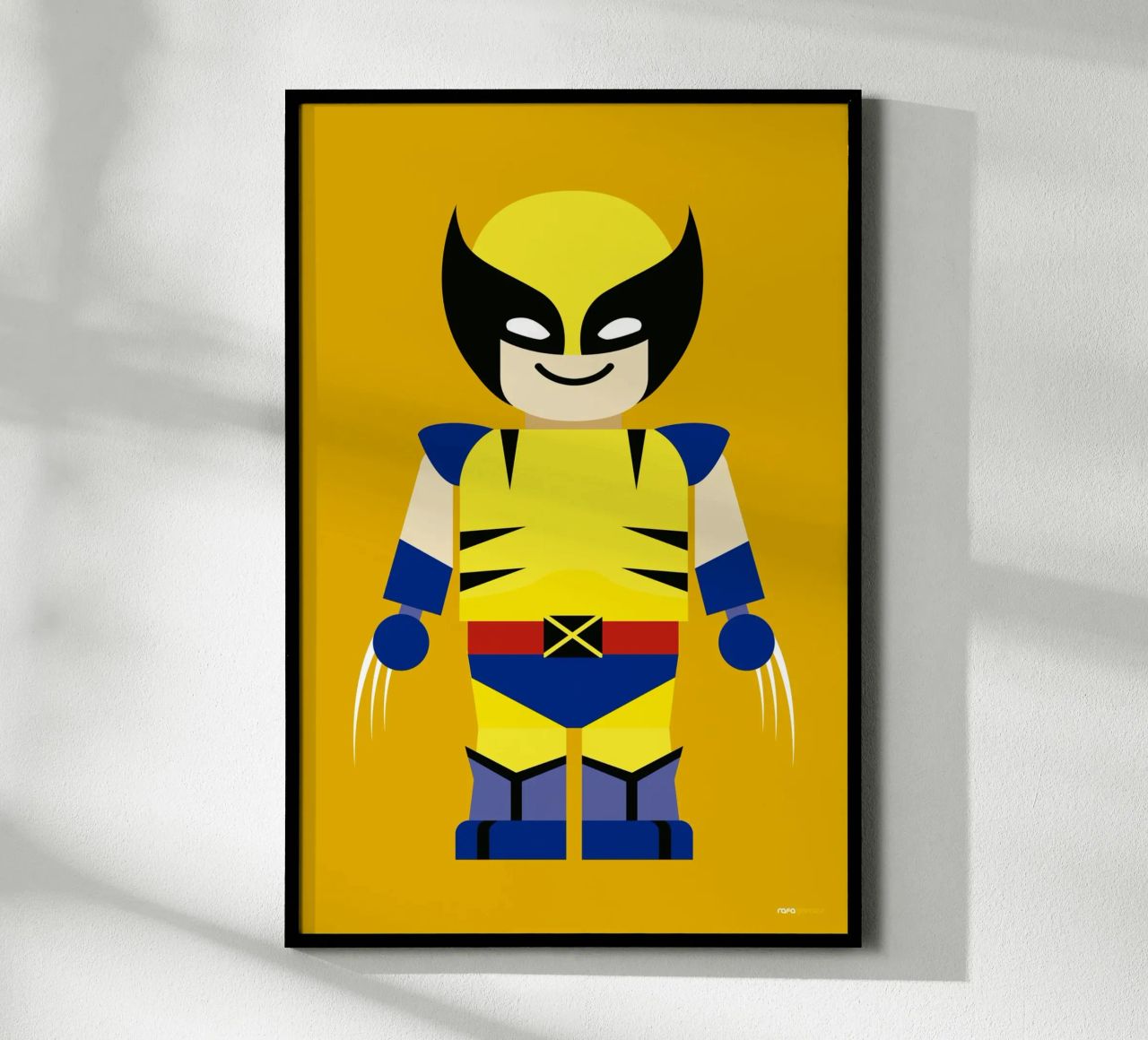 Wolverine Toy poster by Rafa Gomes