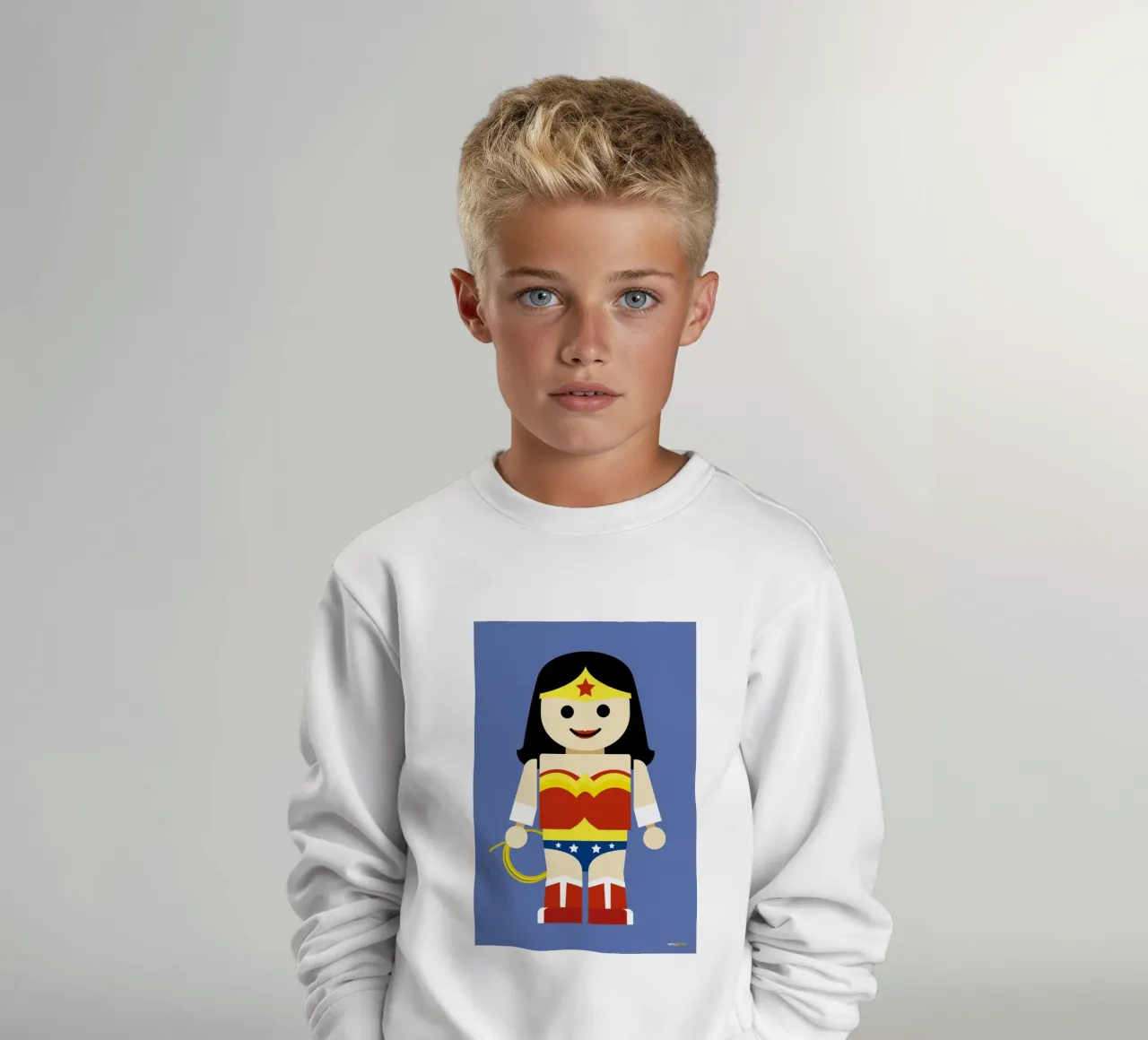 Wonder Woman Toy kinder sweatshirt van Rafa Gomes