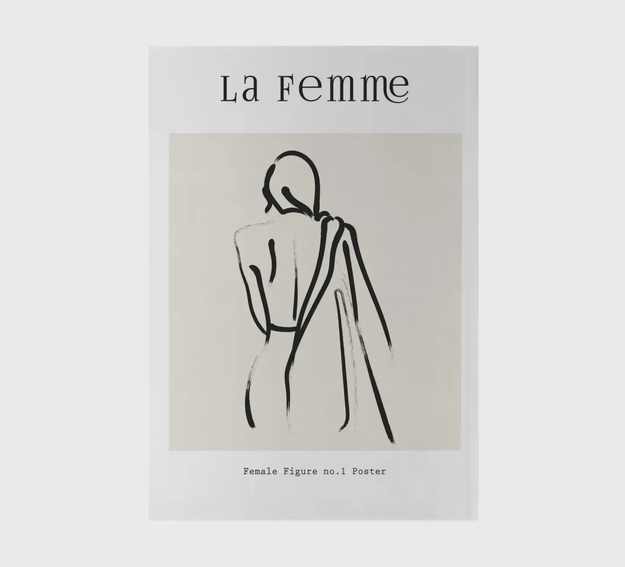 Female Line Art notebook by IamHomeStudio