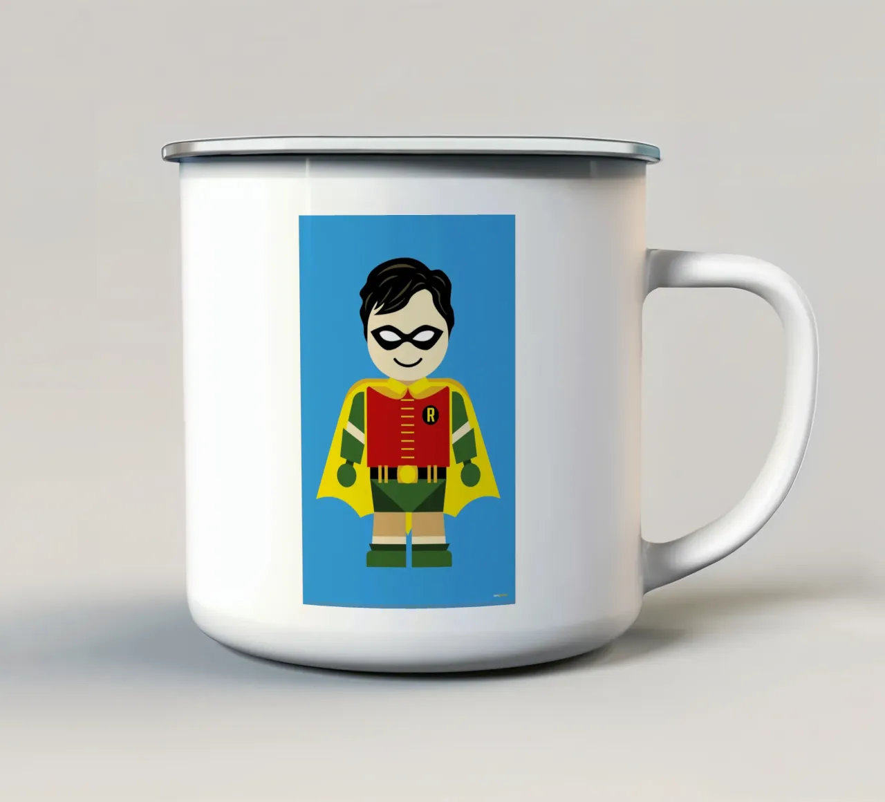 Robin Toy tazza in smalto da Rafa Gomes