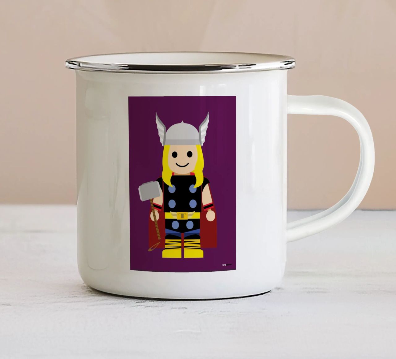 Thor Toy tazza in smalto da Rafa Gomes