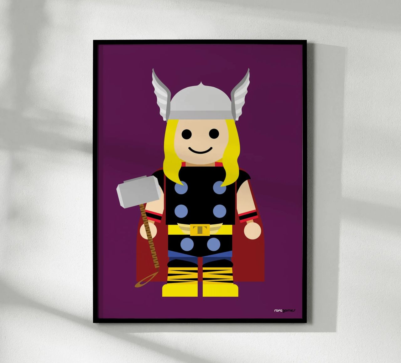 Thor Toy poster de Rafa Gomes