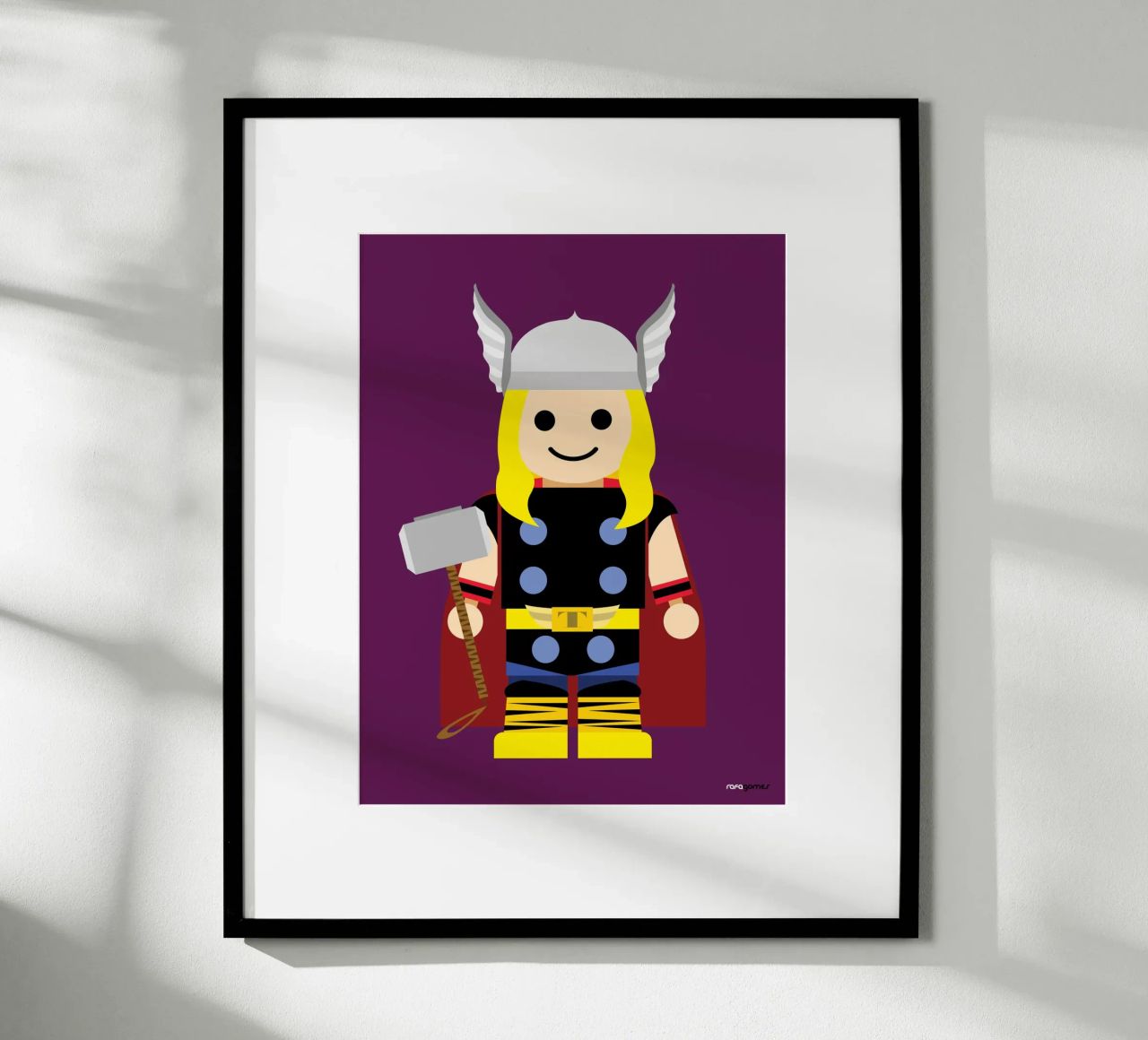 Thor Toy poster de Rafa Gomes