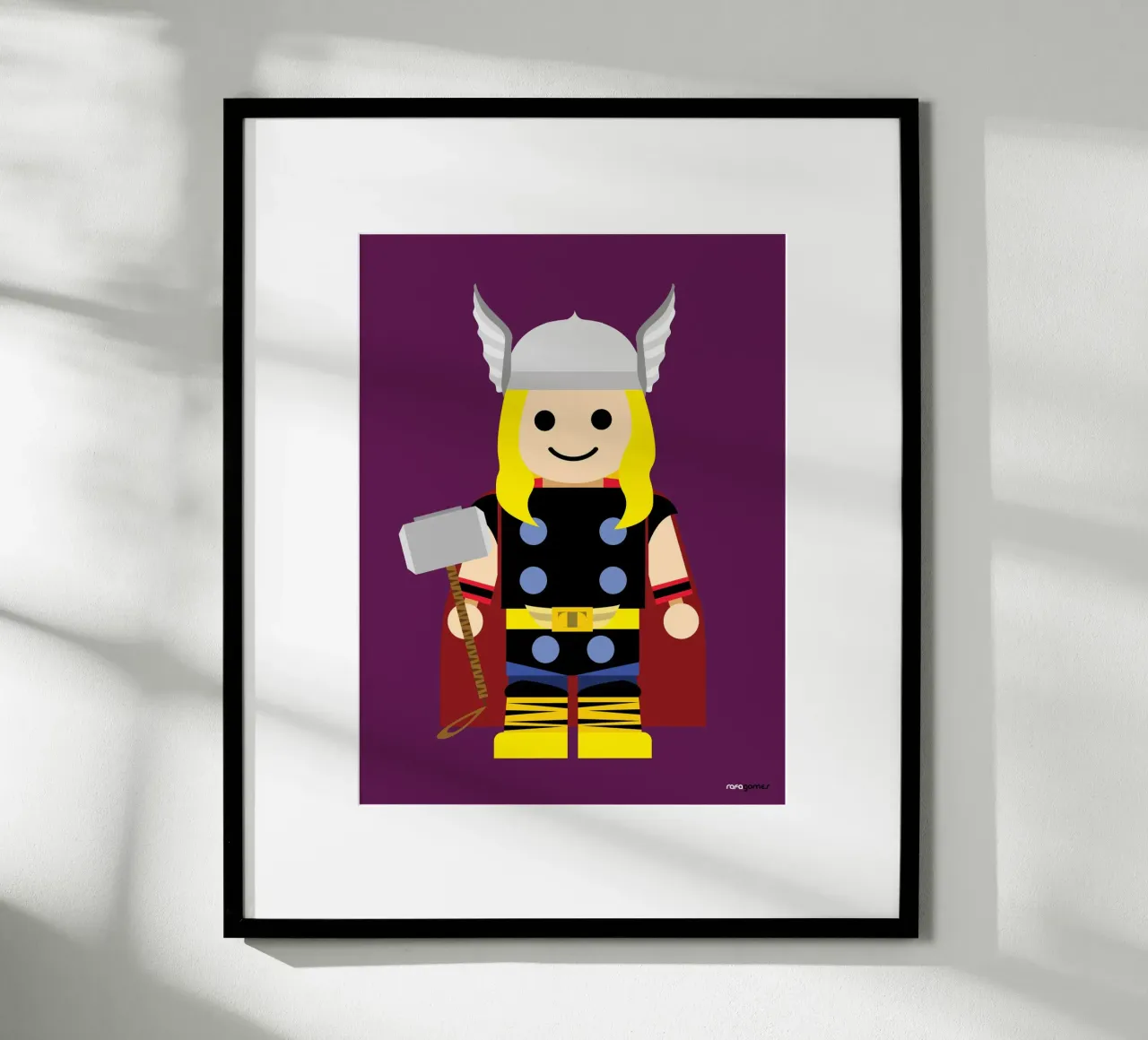 Thor Toy poster da Rafa Gomes