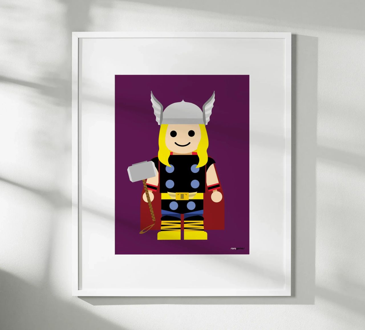 Thor Toy poster de Rafa Gomes