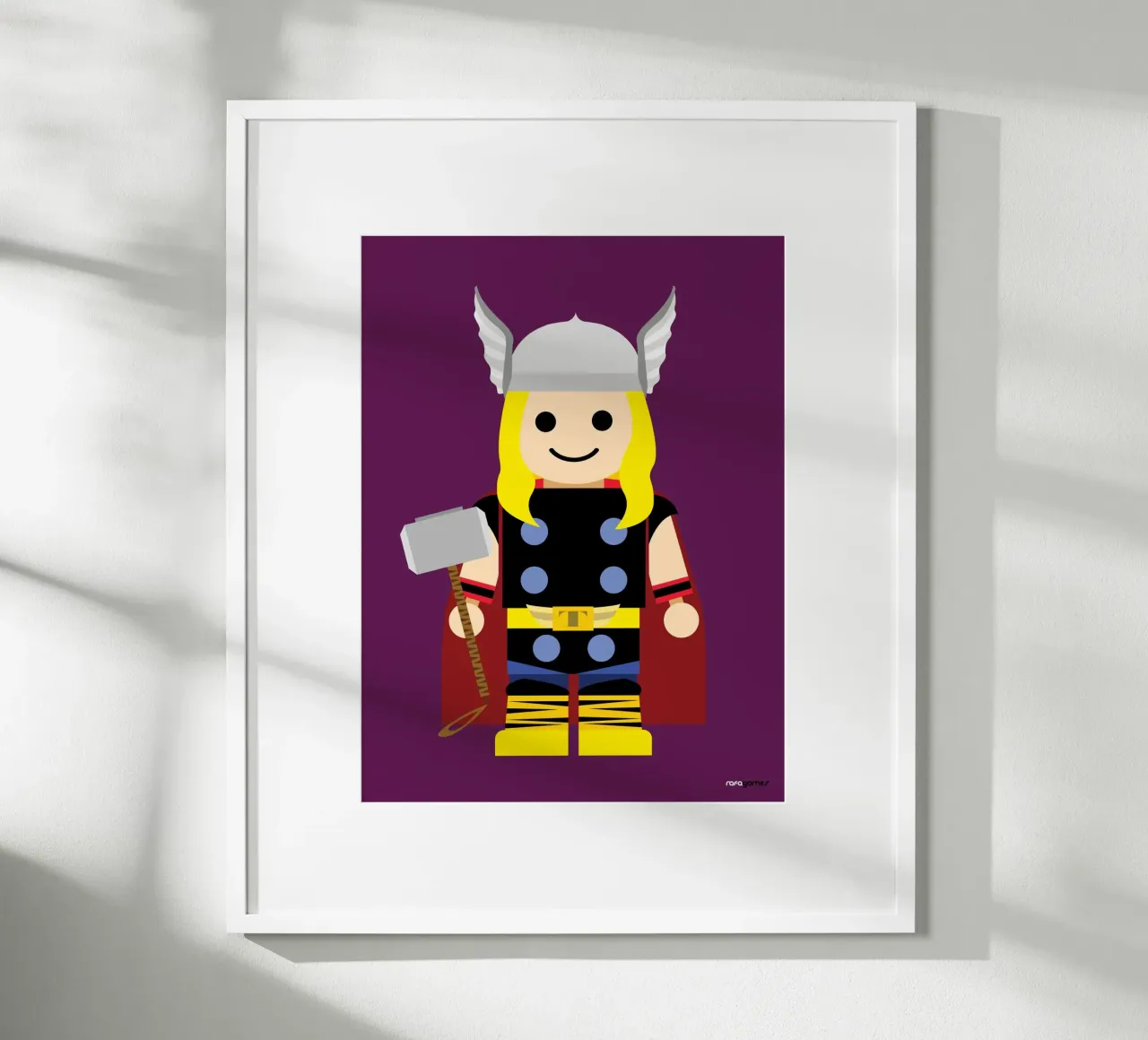Thor Toy poster da Rafa Gomes