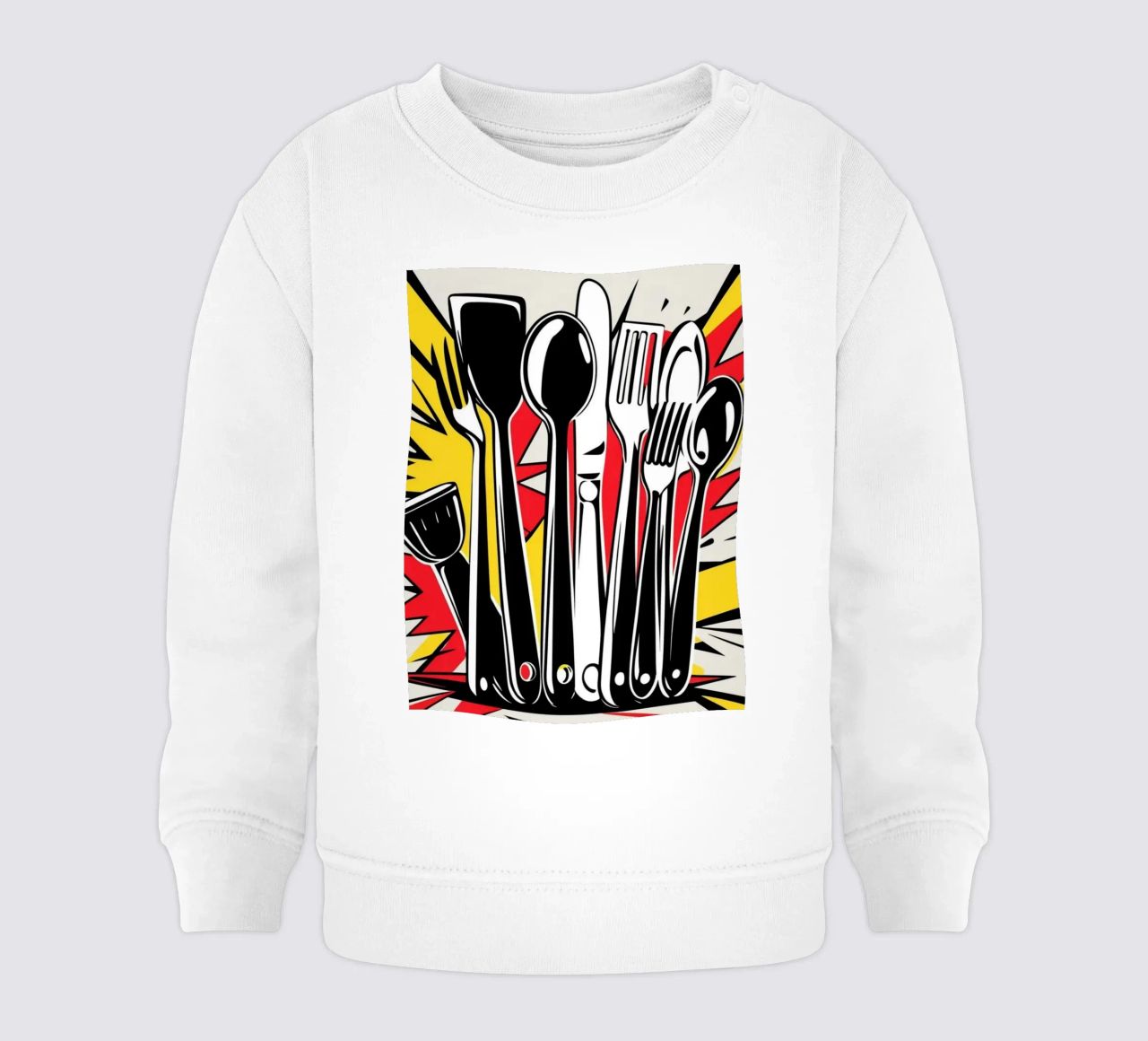 Posate POP felpa neonato da Rezh creations