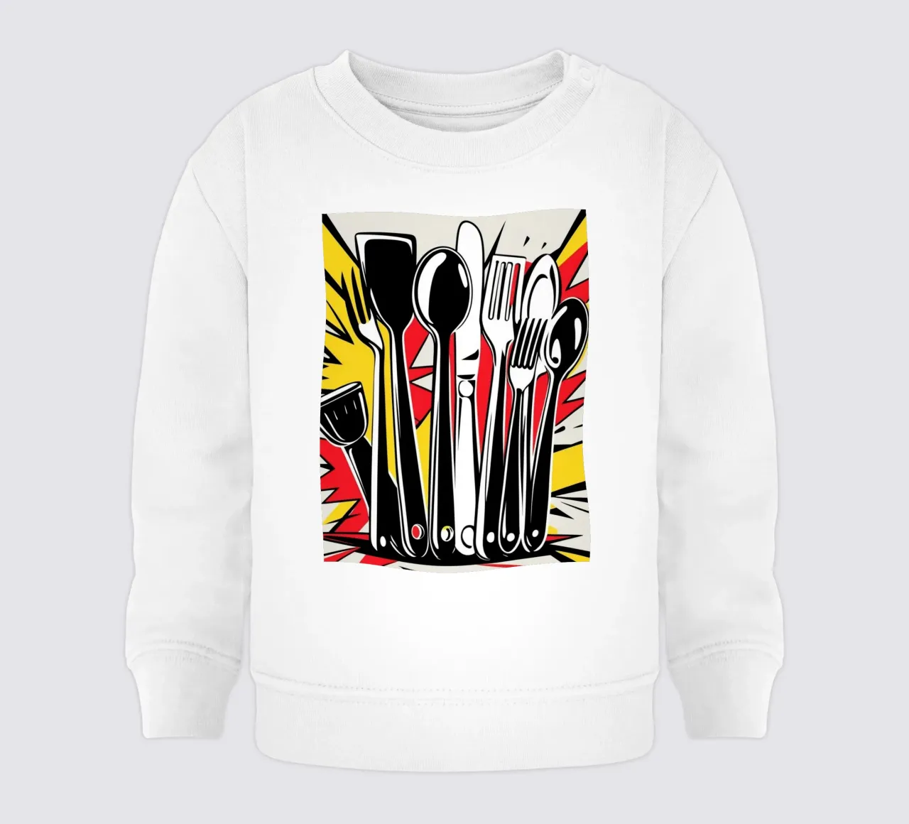 Cubiertos POP sudadera de bebé de Rezh creations