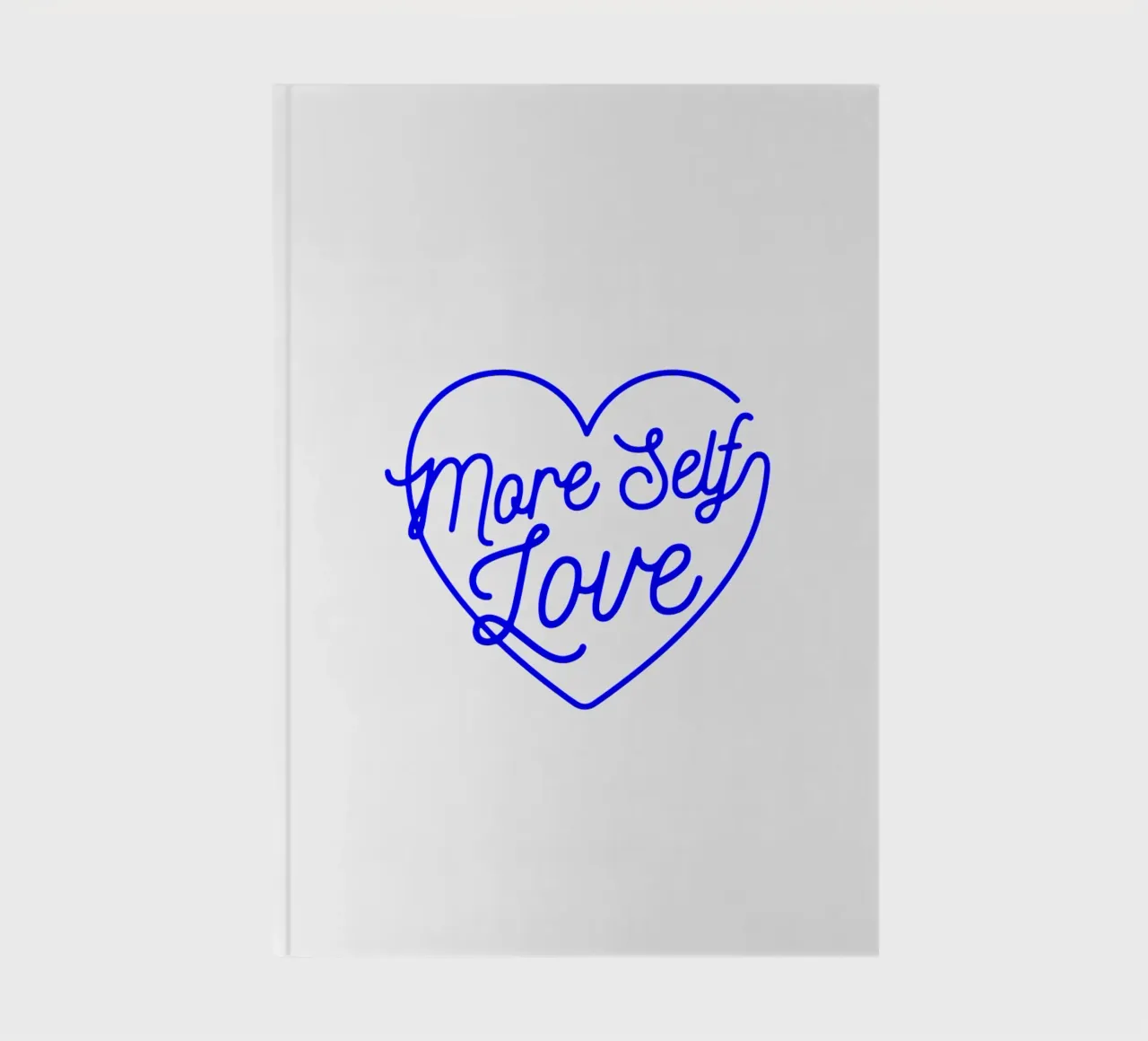 plus d'amour de soi, citation de déclaration de motivation carnet de notes de The True Type