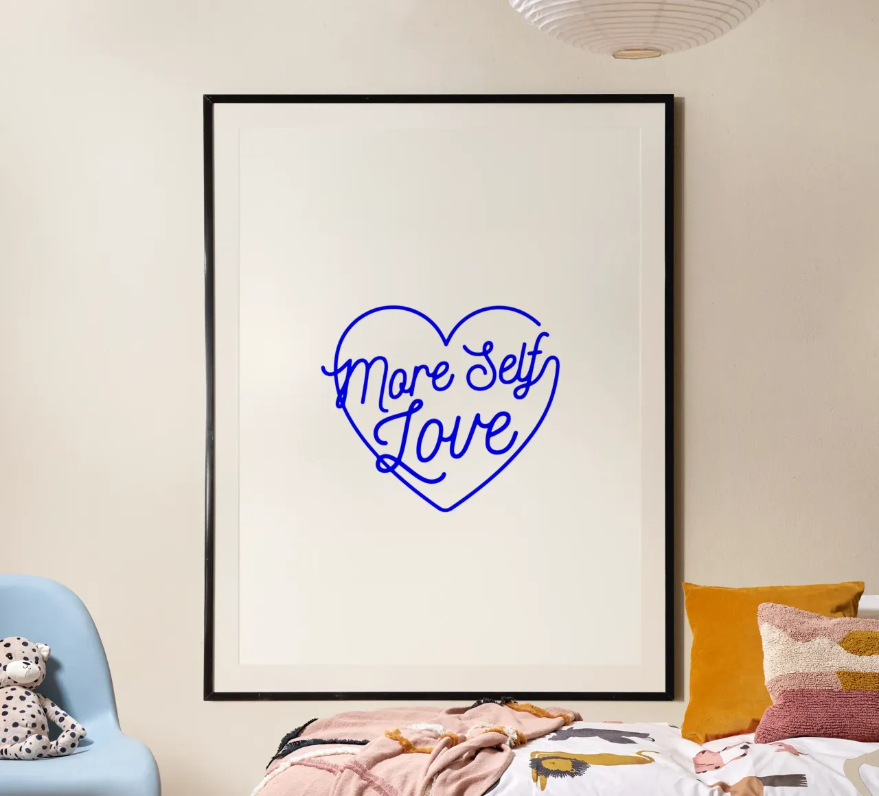 mehr Selbstliebe, motivierende Aussage Zitat Hahnemühle von The True Type