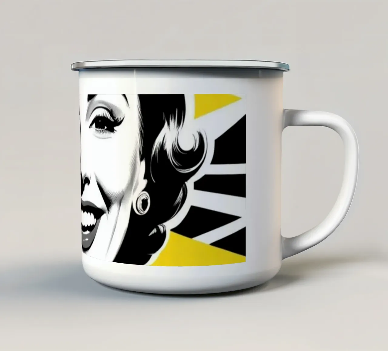 50s 1 tazza in smalto da Rezh creations