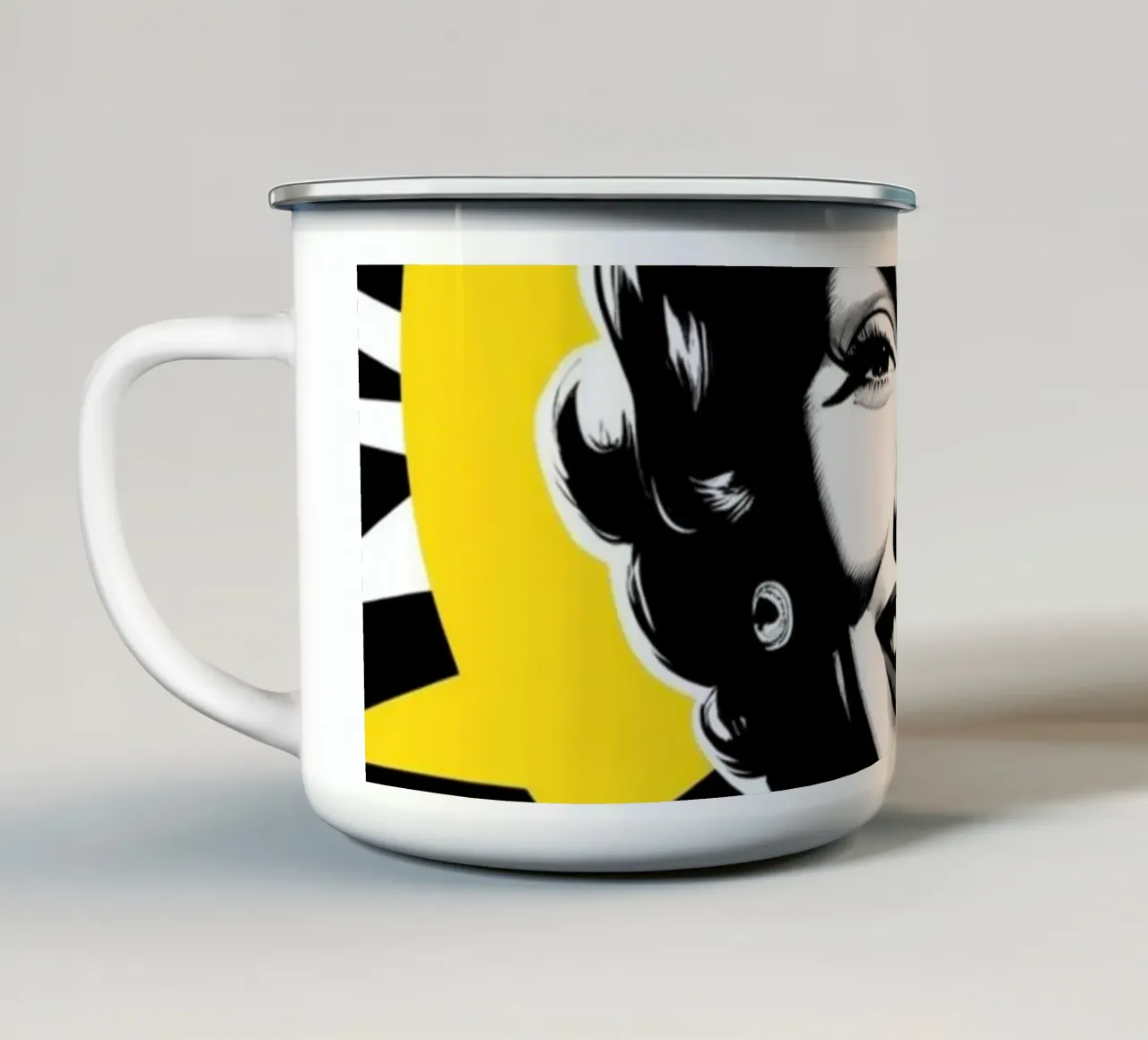 50s 1 tazza in smalto da Rezh creations