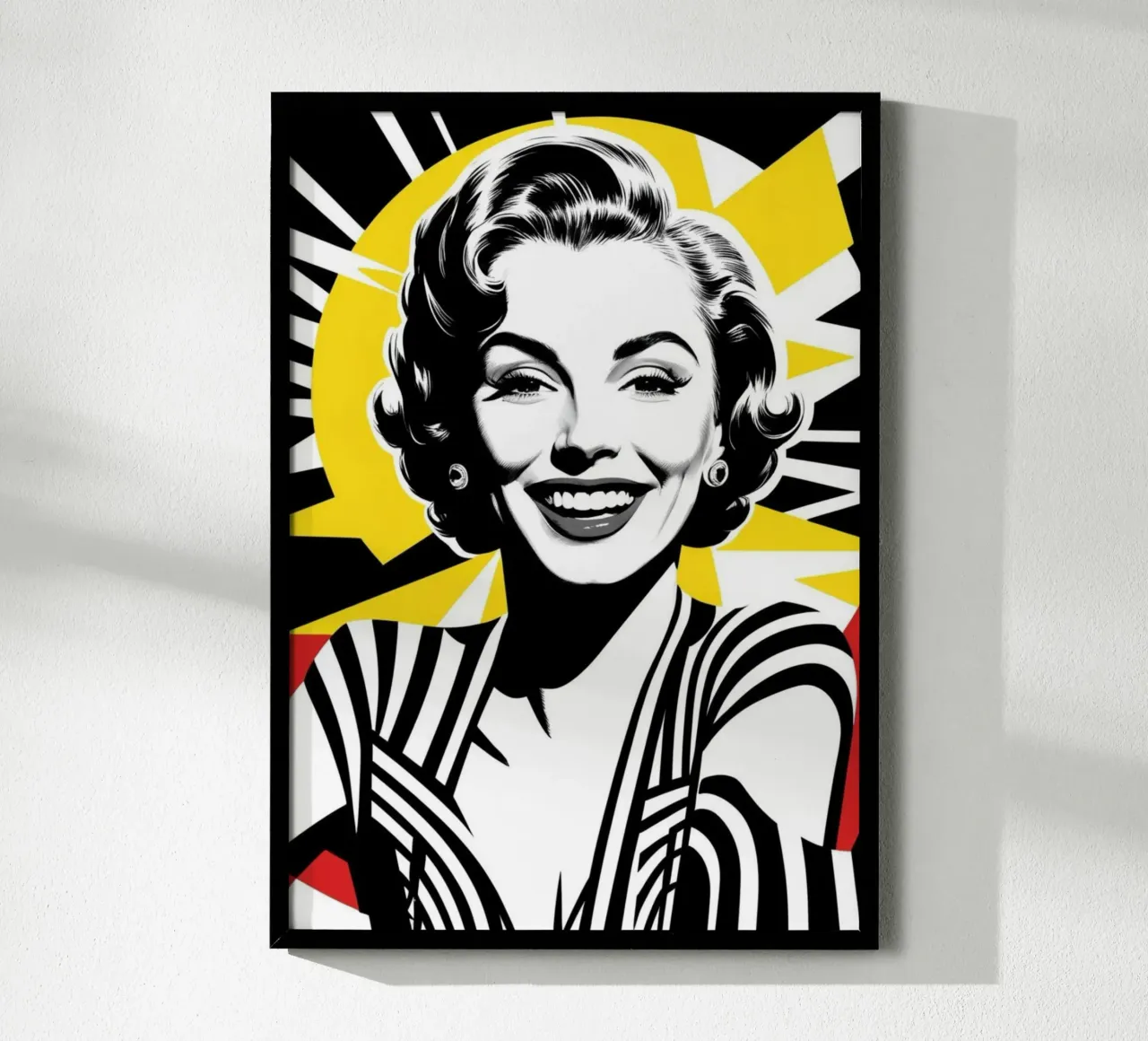 50s 1 poster con telaio in alluminio da Rezh creations