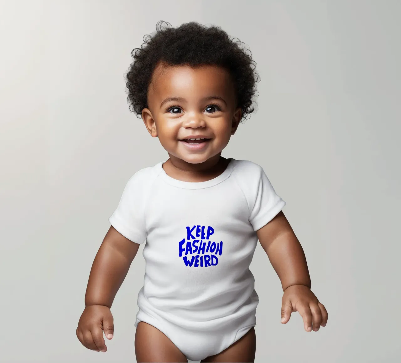 La mode doit rester bizarre, citation de déclaration de motivation body bébé de The True Type