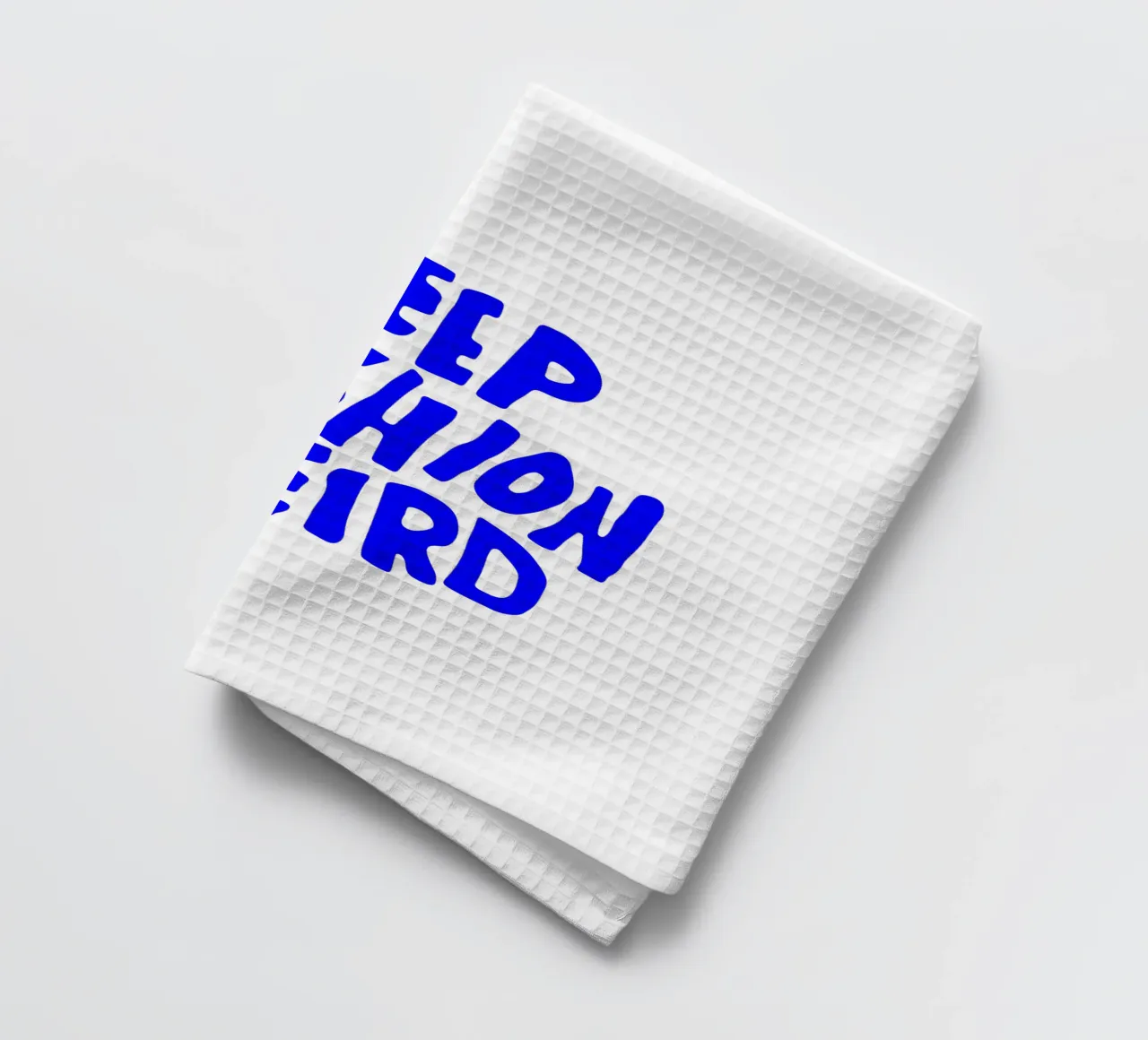 La mode doit rester bizarre, citation de déclaration de motivation torchon de The True Type