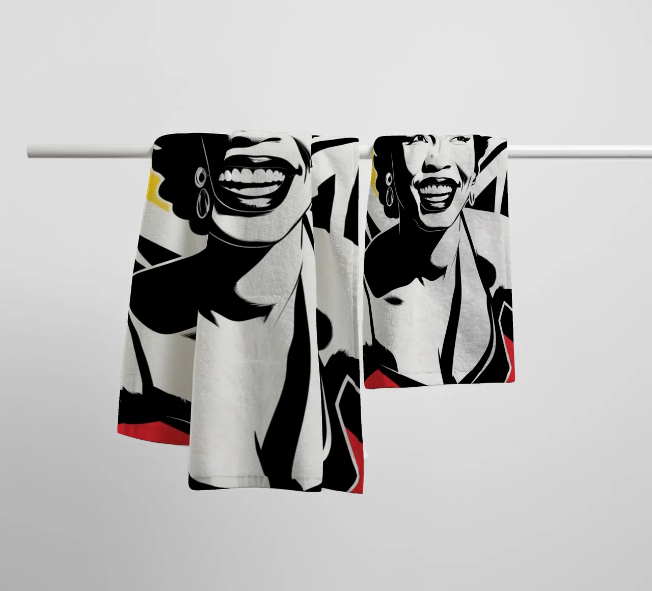 50s 2 asciugamano da bagno da Rezh creations
