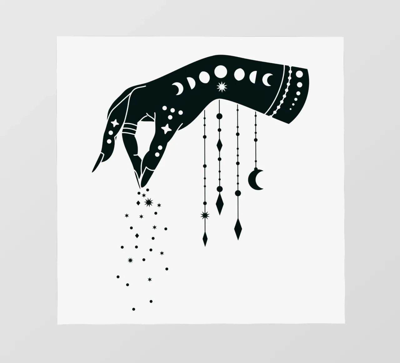 Mano mistica telo in pvc da Kiroiharu