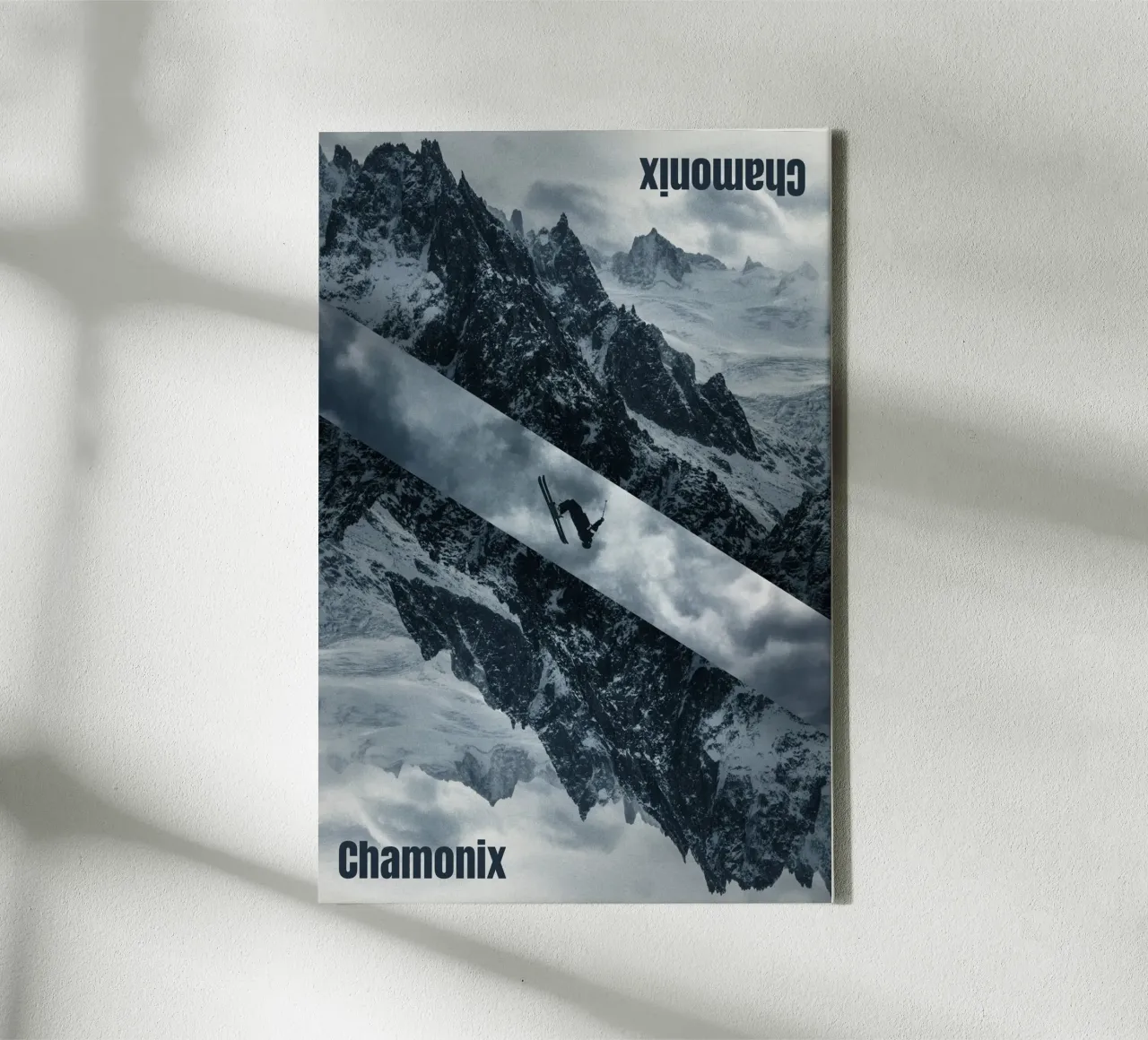 Chamonix canvas by athlete.art