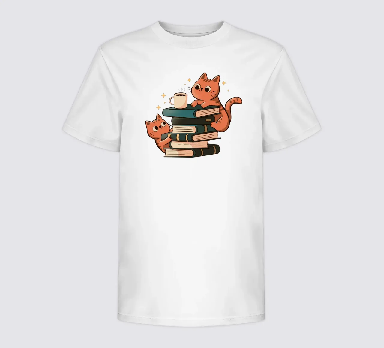 Cats, Books and Coffee t-shirt enfant de Tobe Fonseca