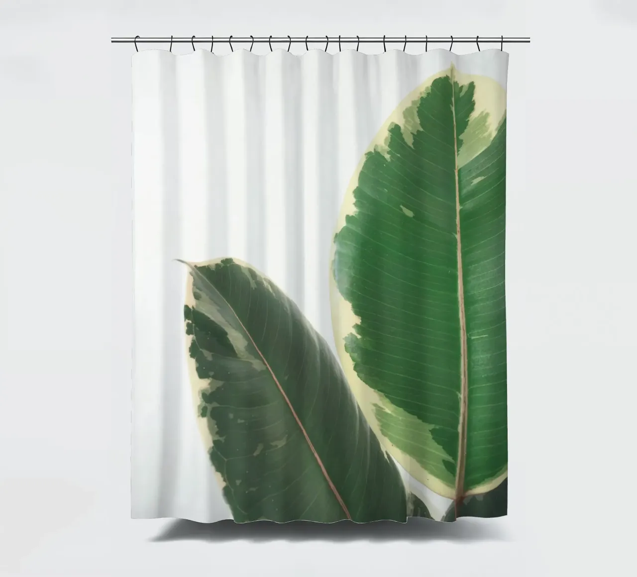 Blatt-Studie Duschvorhang von Cassia Beck Photography