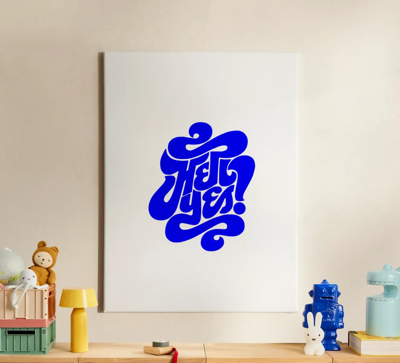 oui, citation d'un énoncé de motivation toile avec Caisse américaine de The True Type
