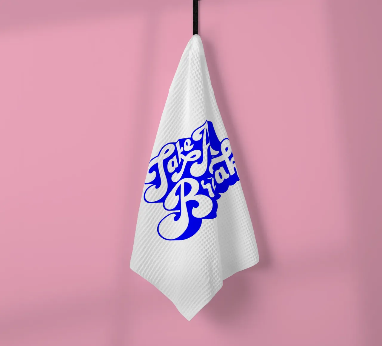 prendre une pause, citation de déclaration de motivation torchon de The True Type