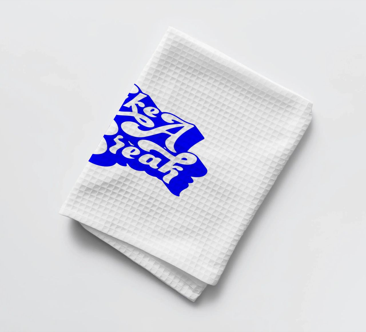 take a break, motivational statement quote tea towel by The True Type
