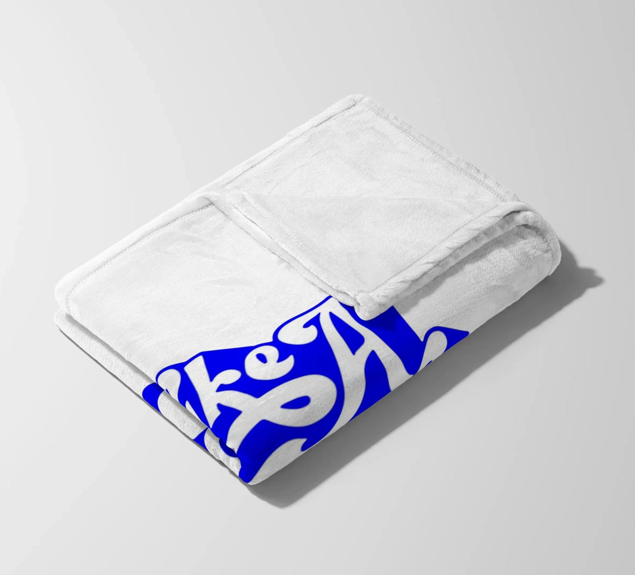 take a break, motivational statement quote fleece blanket by The True Type