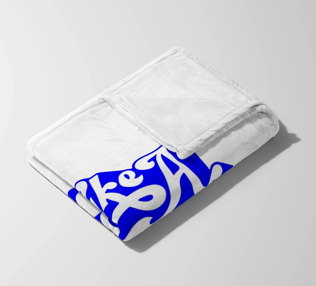 take a break, motivational statement quote fleece blanket by The True Type