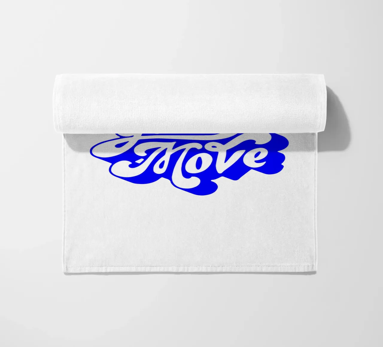 make your move, motiverende uitspraak citaat strandhanddoek van The True Type