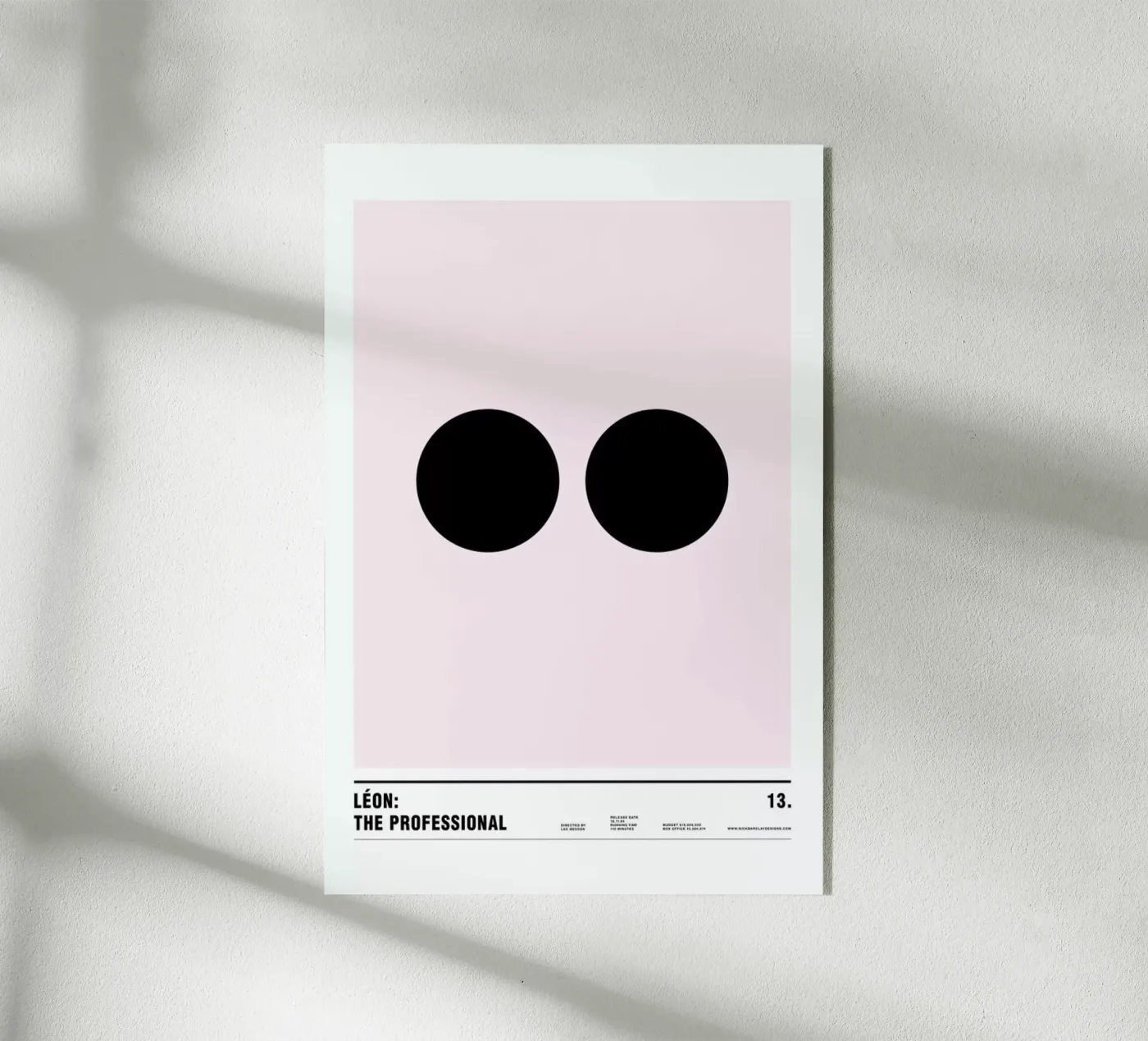 Leon acryl van Nick Barclay