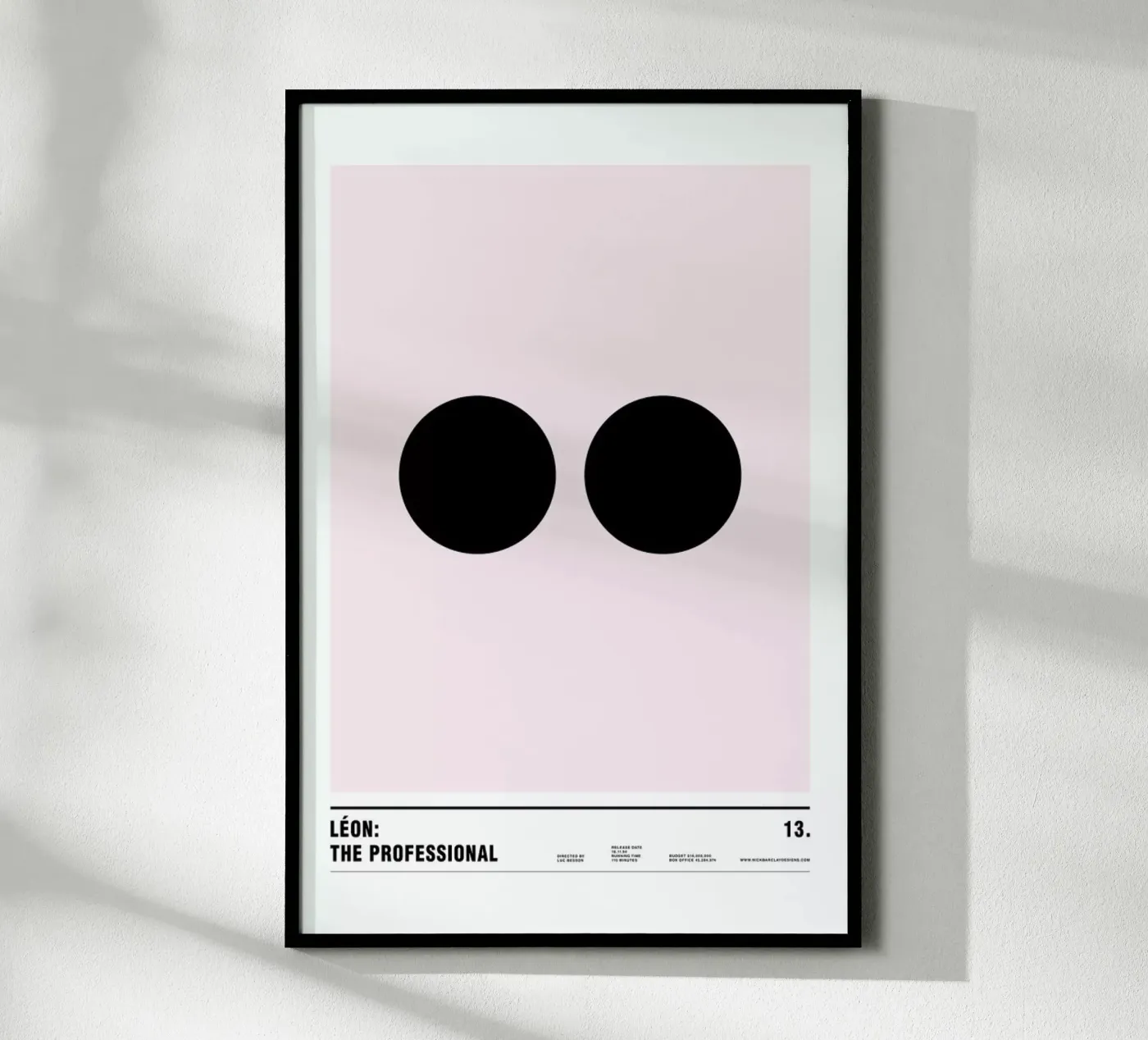 Leon poster de Nick Barclay
