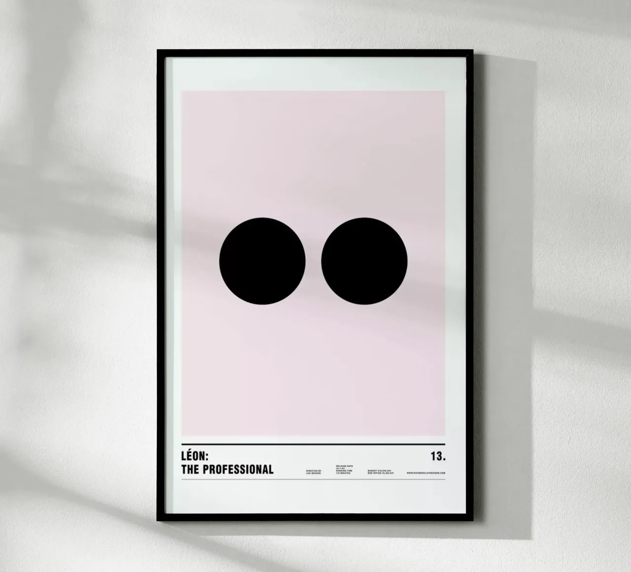 Leon poster da Nick Barclay