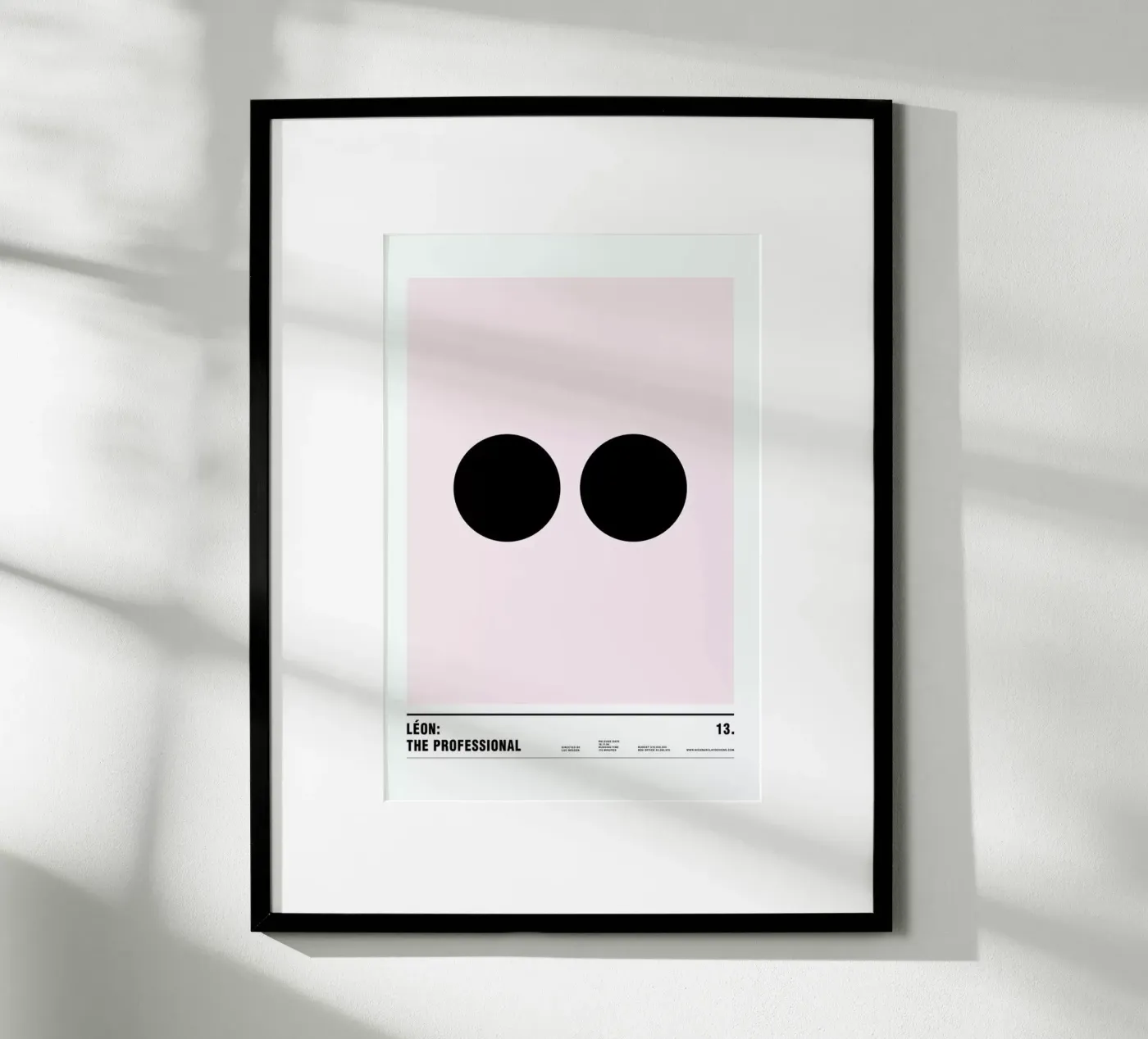 Leon poster de Nick Barclay