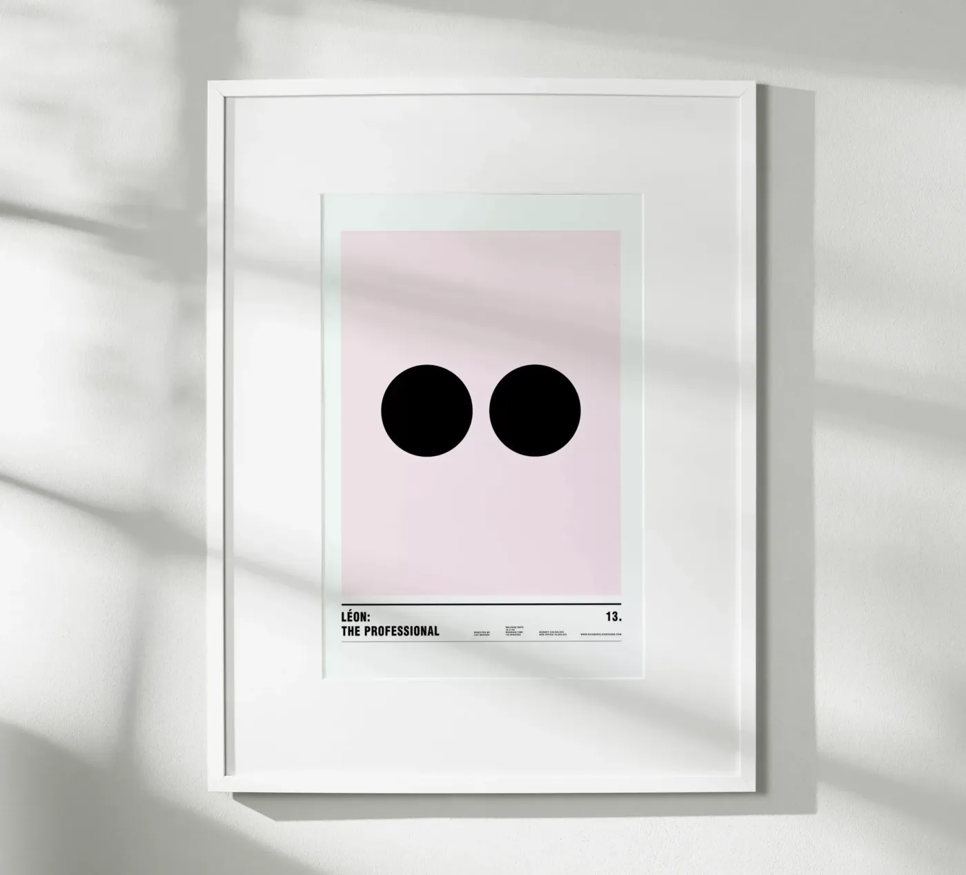 Leon poster de Nick Barclay