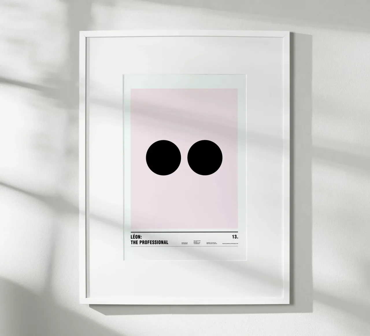 Leon poster da Nick Barclay