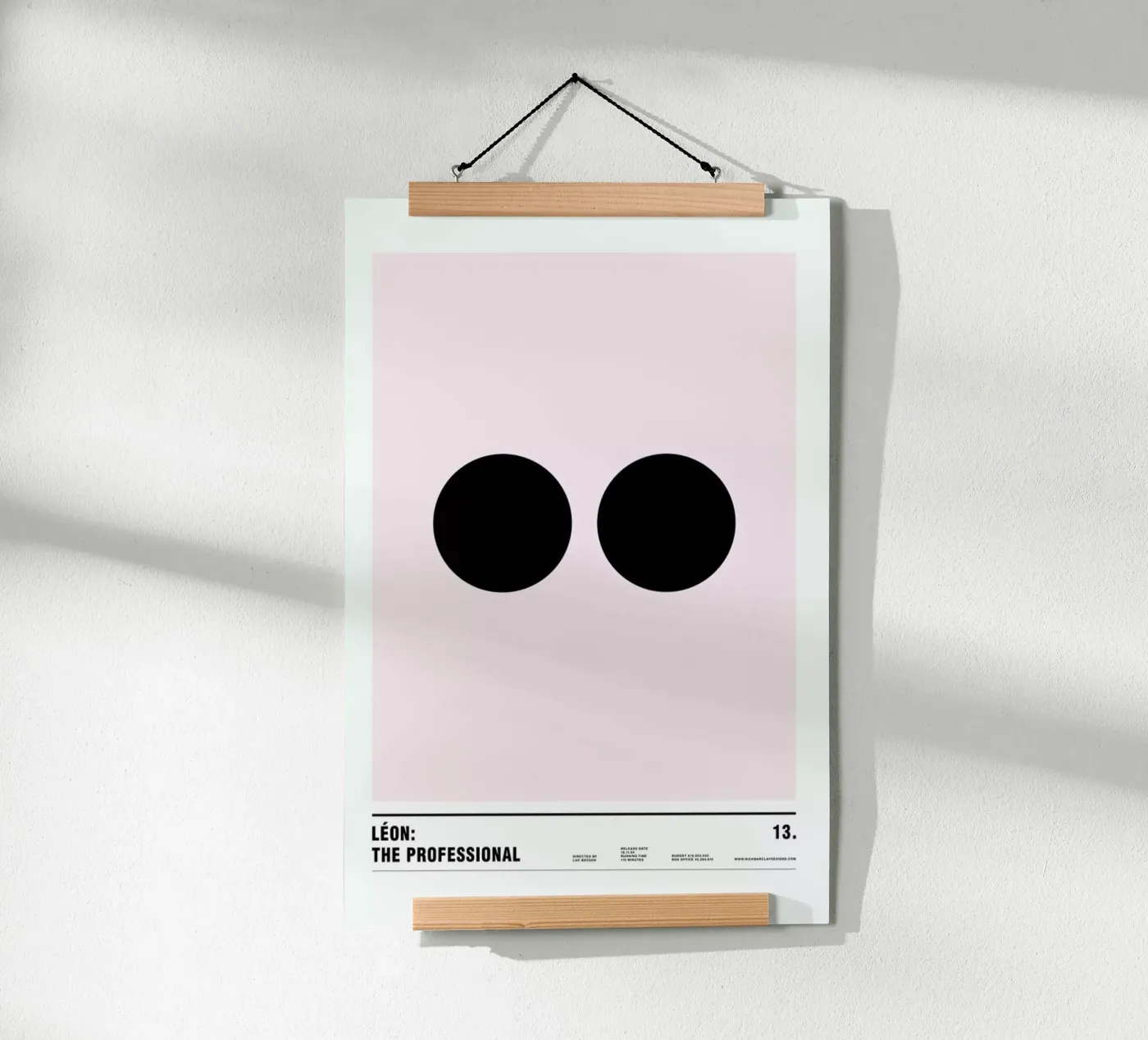 Leon poster de Nick Barclay