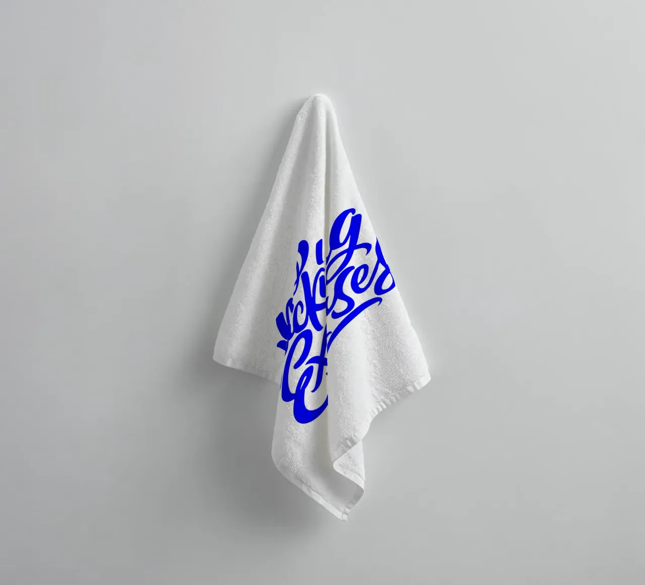 pas d'excuses, citation de déclaration de motivation serviette de bain de The True Type
