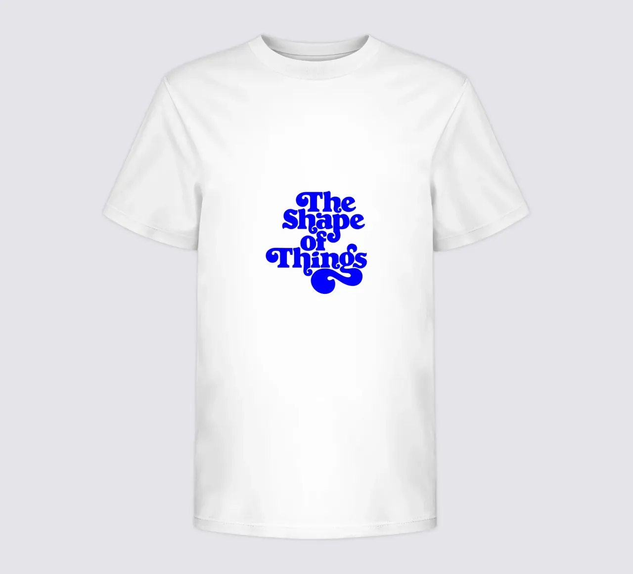 the shape of things, motivational statement quote kids t-shirt by The True Type