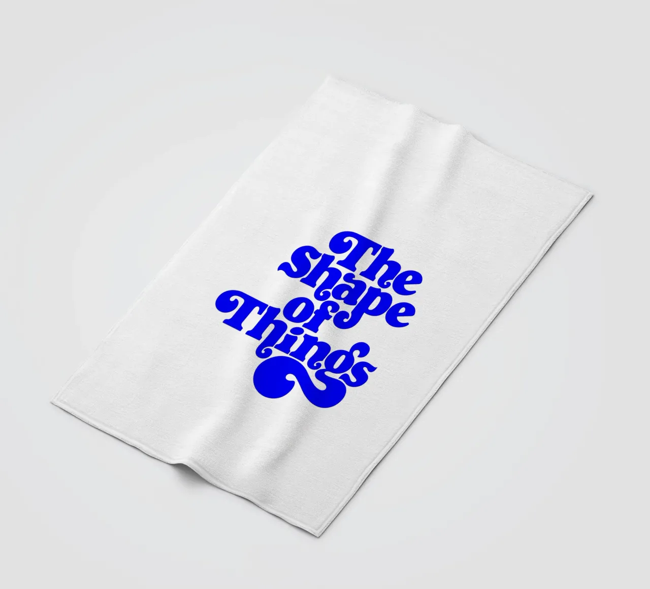 die Form der Dinge, motivierende Aussage Zitat Fleecedecke von The True Type
