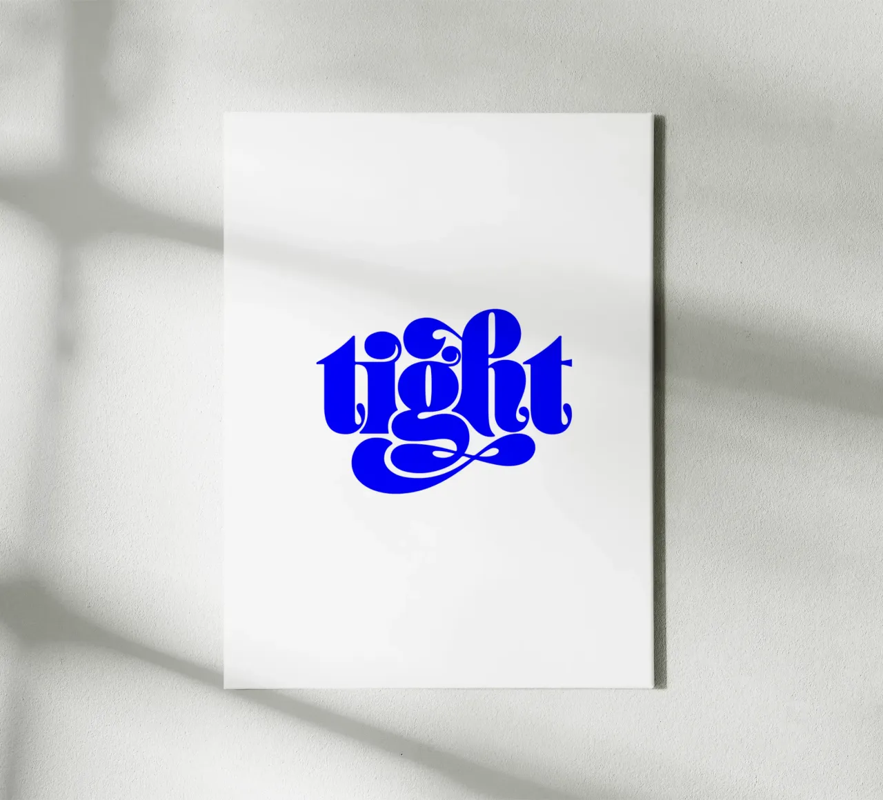 tight, motivational statement quote canvas by The True Type
