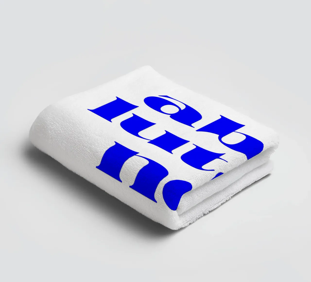 absolutely not, motivational statement quote towel by The True Type